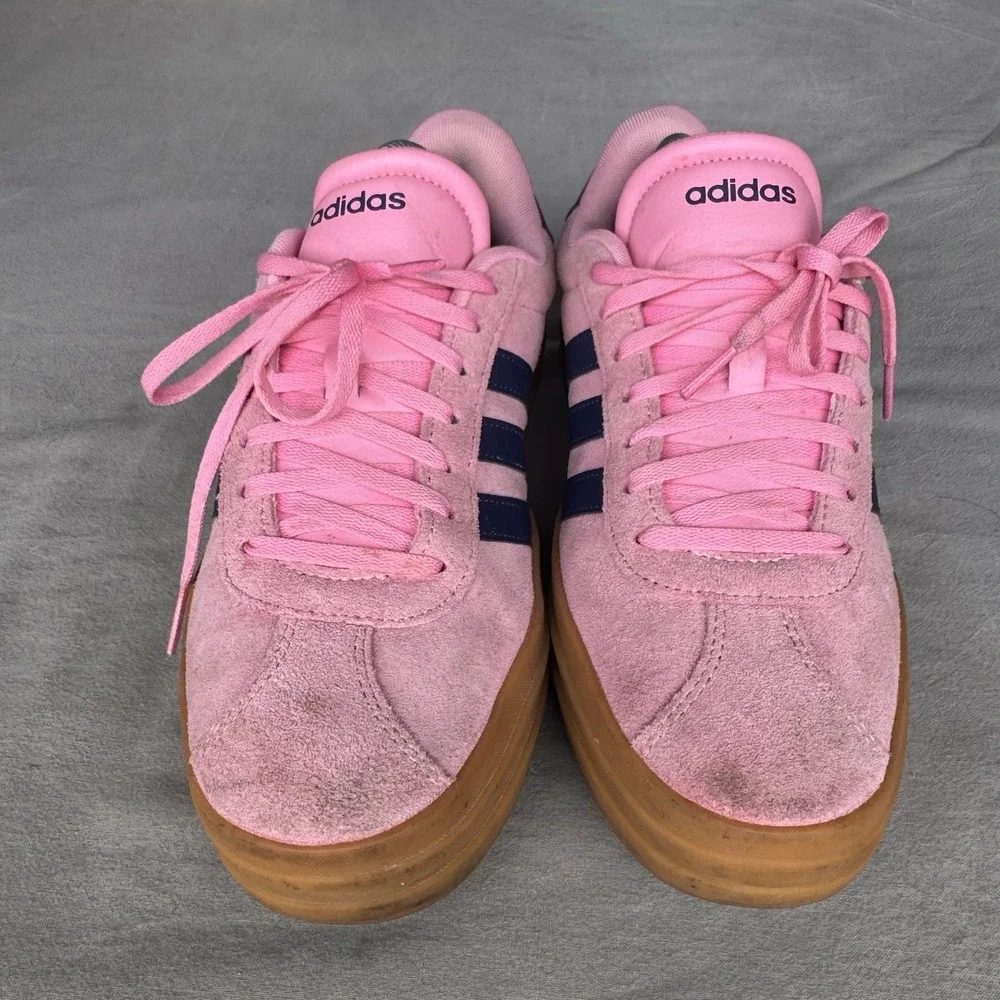 Size 8.5 - Adidas VL Court bold Shoes Women's JI1789